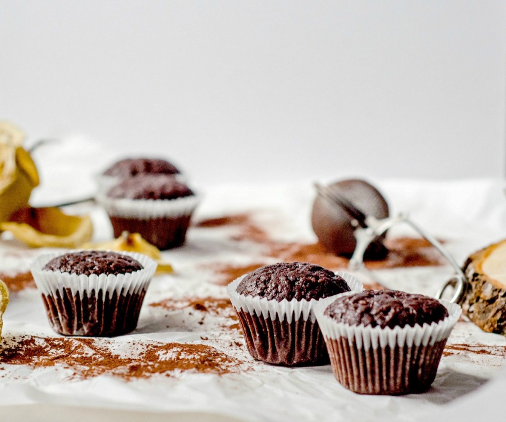 muffins de post cu ciocolata